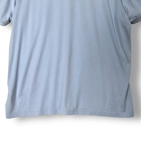 Ted Baker London Mens Polo Shirt Sz 3XL Tortila Sky Blue NWT Golf Preppy Lightwe - Picture 9 of 13